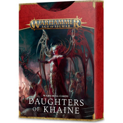 W/s Cards Daughters of Khaine (castellano)