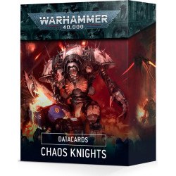 Datacards: Chaos Knights (English)