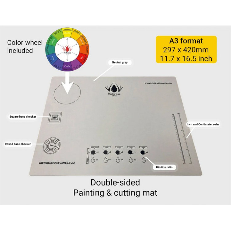 RGG Painting Mat A3 - Cut Resistant