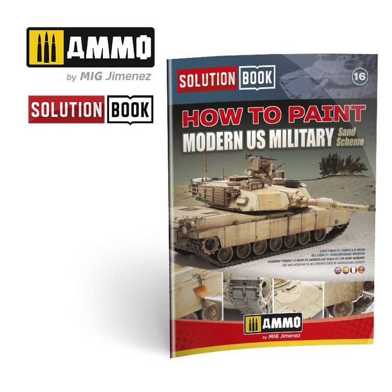 How to Paint Modern US Military Sand Scheme Solution Book