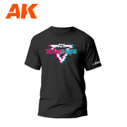 Camiseta Negra AK Wargame Talla XL
