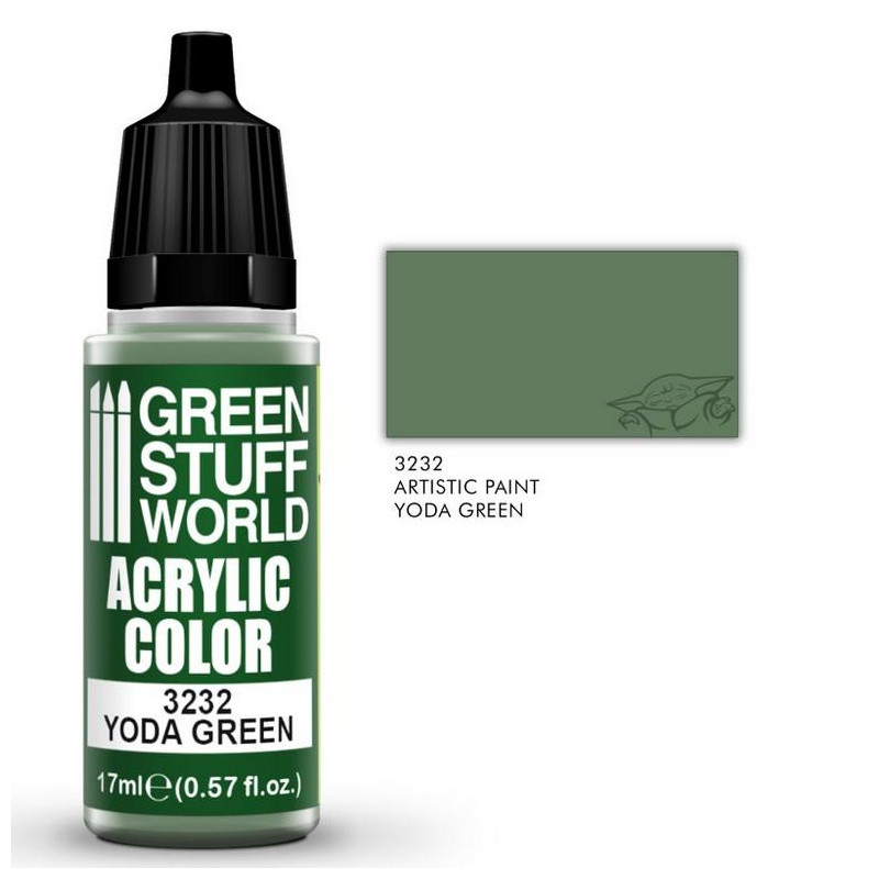 Acrylic Color Yoda Green