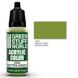 Acrylic Color Rotten Green