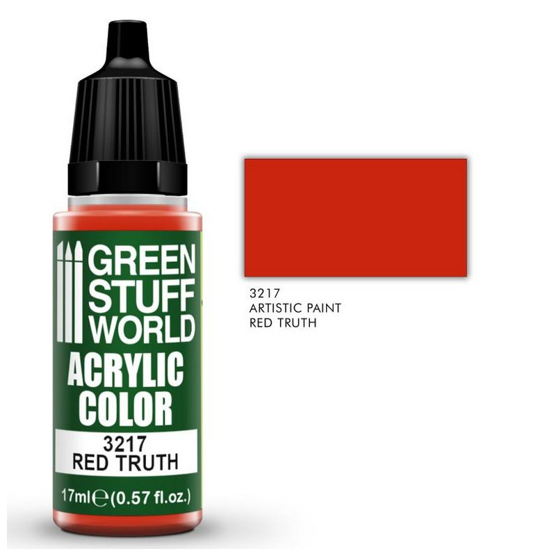 Acrylic Color Red Truth