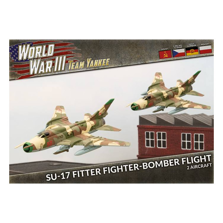 Su-17 Fitter Fighter-bomber Flight (x2) Plastic