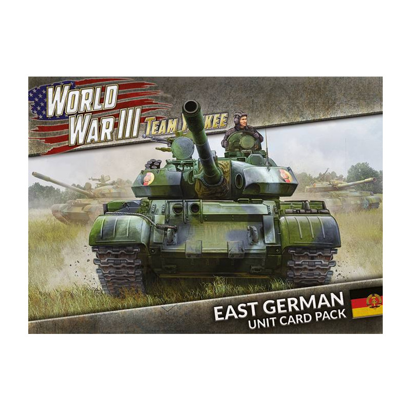 World War III: East German Unit Cards (34 Cards)