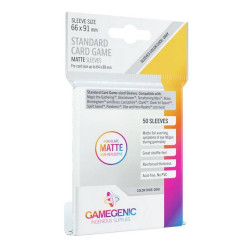 Gamegenic: Matte Standard Card Game Sleeves 66x91mm (50)