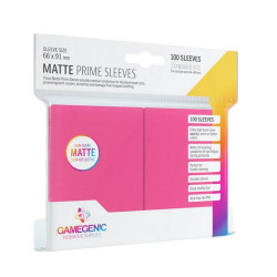 Gamegenic: Pack Matte Prime Sleeves Pink (100)