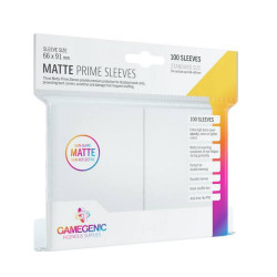 Gamegenic: Pack Matte Prime Sleeves White (100)