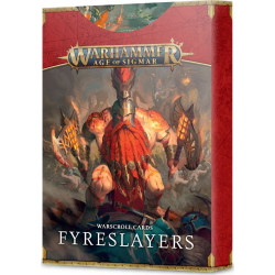 Warscroll Cards: Fyreslayers (castellano)