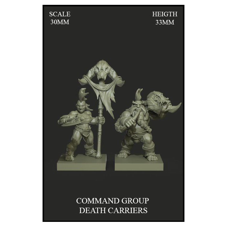 Command Group Death Carriers Scale 30mm