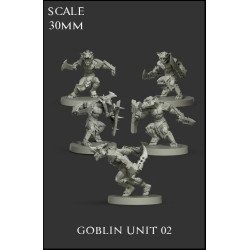 Goblin Unit 02 Scale 30mm