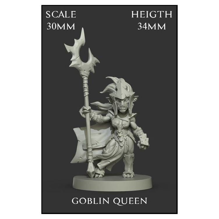 Goblin Queen Scale 30mm