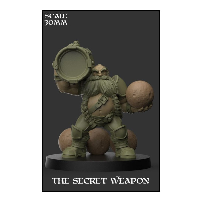 The Secret Weapon Special Fantasy Football Miniature Scale 30mm