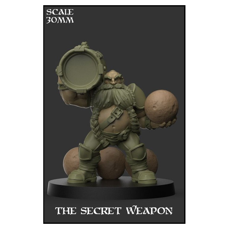 The Secret Weapon Special Fantasy Football Miniature Scale 30mm