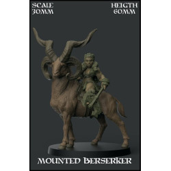 Mounted Berserker Scale 30mm