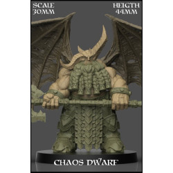 Chaos Dwarf Scale 30mm
