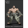 Savage Orc Champion V2 Scale 70mm