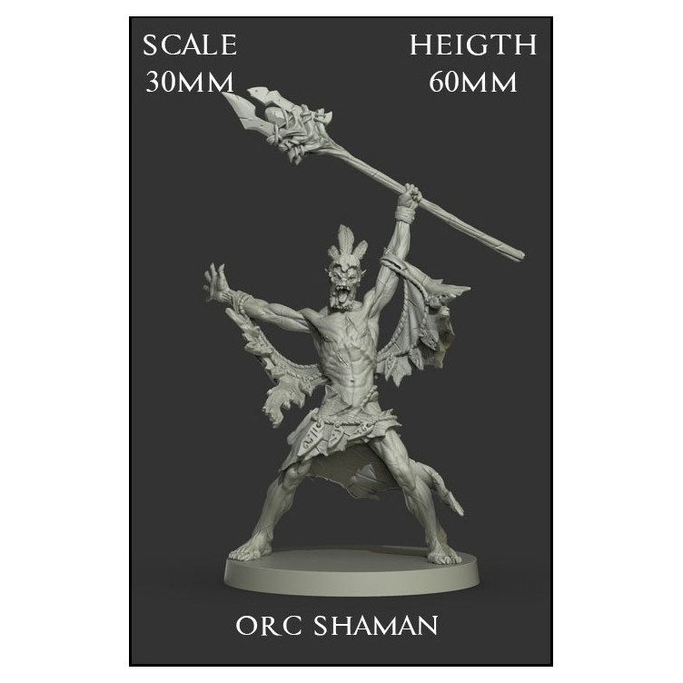 Orc Shaman Scale 30mm
