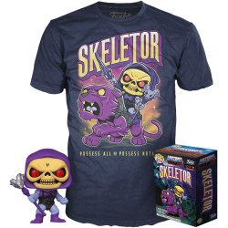 Masters of The Universe Skeletor POP! & Camiseta (Glow in the Da