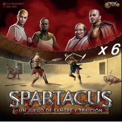 Spartacus: un juego de sangre y tración (nueva ed.) x 6