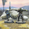 Fallout: Wasteland Warfare Super Mutants Marcus and Lily (Englis