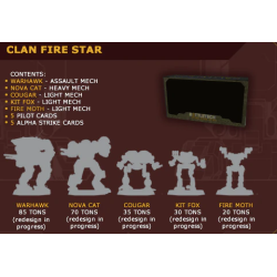 Battletech Clan Fire Star