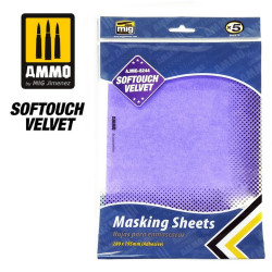 Softouch Velvet Pliego de baja adhesión 280x195 mm
