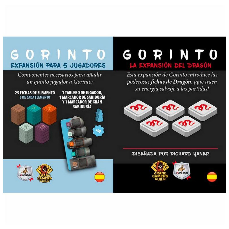 Gorinto - Exp. 5 jugadores + Dragón (ESP/PT)