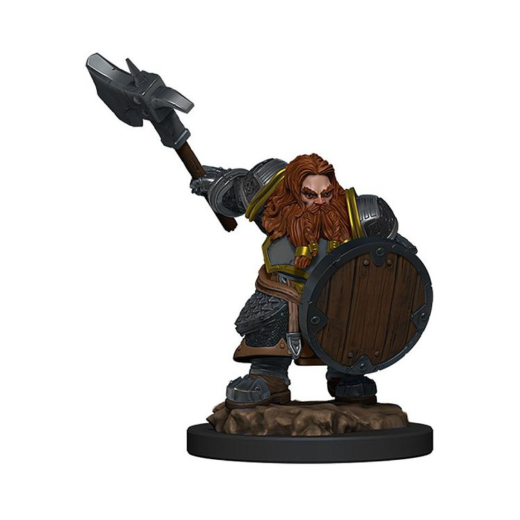 D&D Icons of the Realms Premium Figures: Dwarf Fighter Male