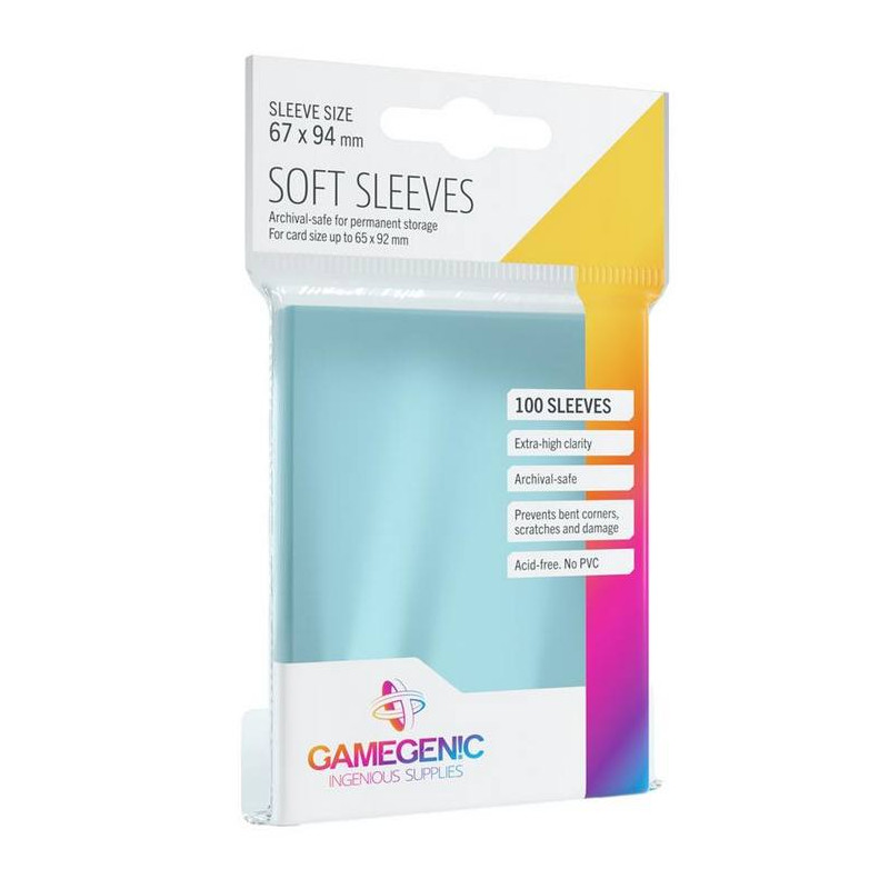 Gamegenic: Soft Sleeves Pack (100)