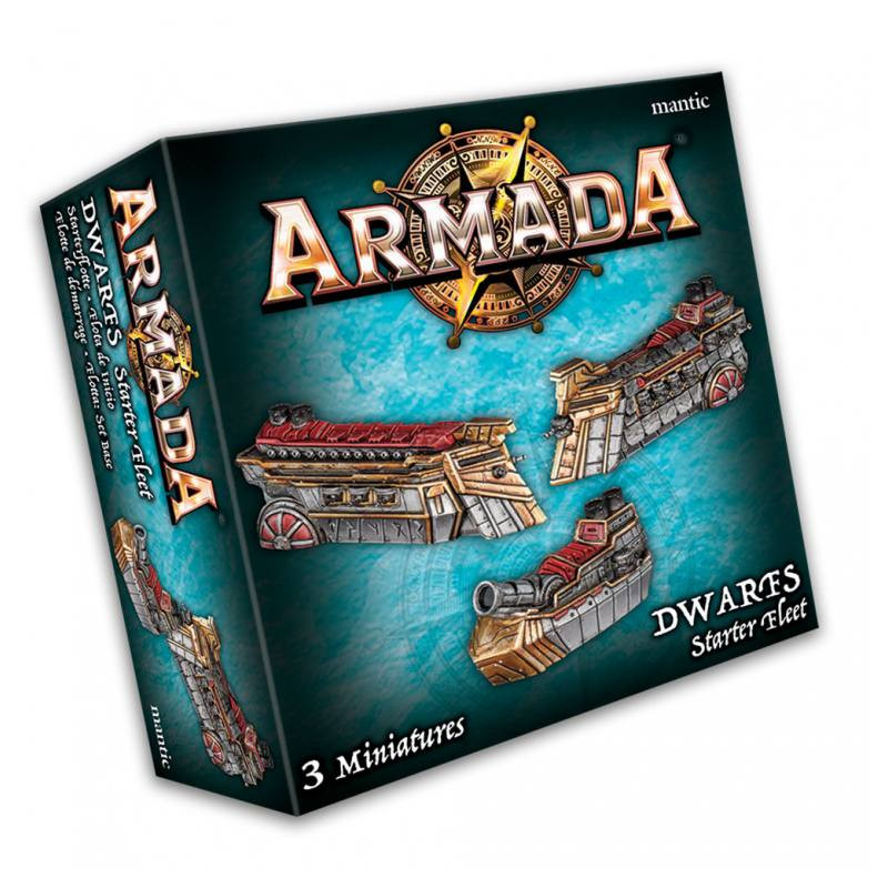 Armada: Dwarf Starter Fleet (Castellano)