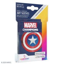 Gamegenic: Marvel Champions Sleeves Captain America