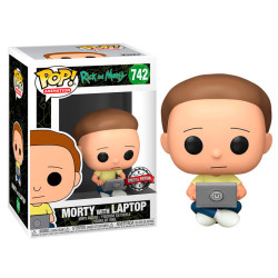 Rick & Morty POP! Morty with Laptop Exclusive
