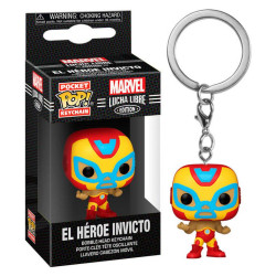 Marvel POP! Llavero Luchadores Iron Man El Heroe Invicto
