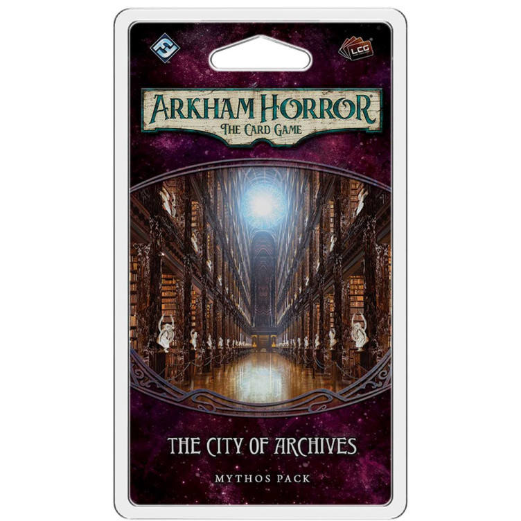 Arkham Horror LCG: City of Archives Mythos (inglés)