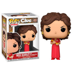 Cluedo POP! Miss Scarlet with Candlestick