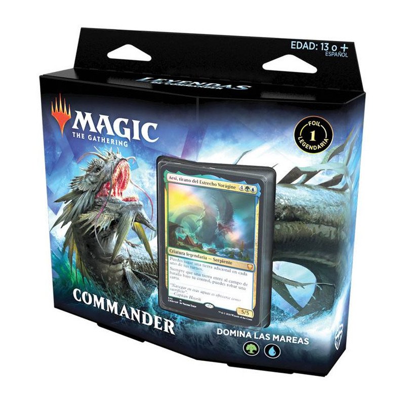 Magic: Commander Legends Mazo Domina las Mareas