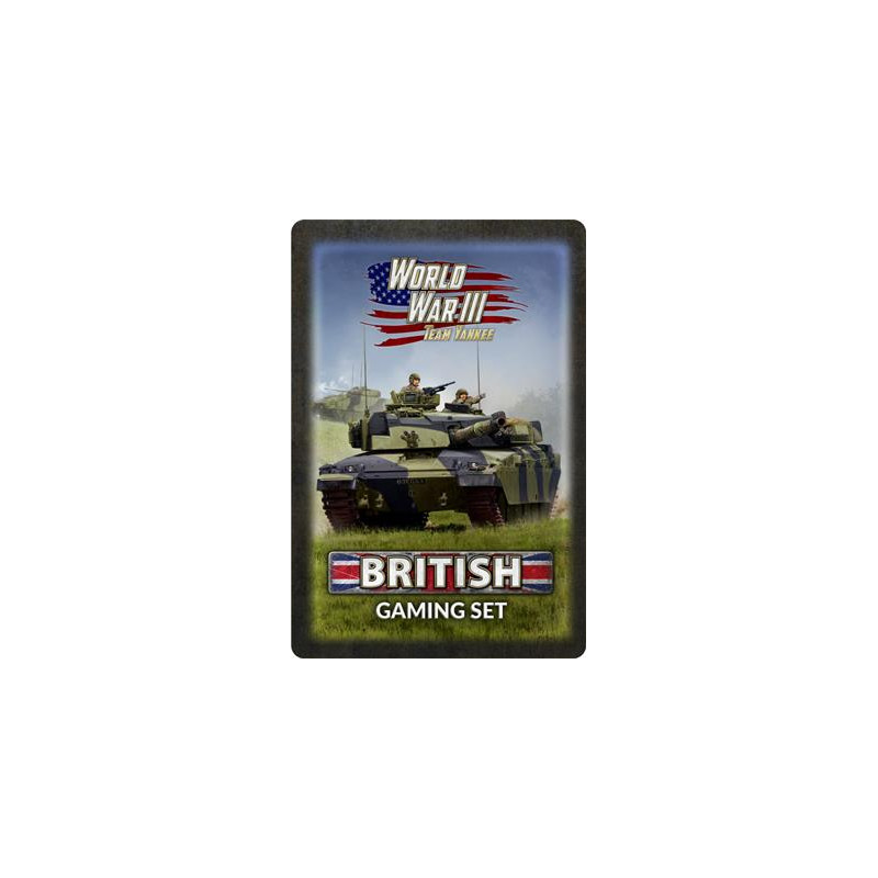 Gaming Sets: WWIII: British Tin