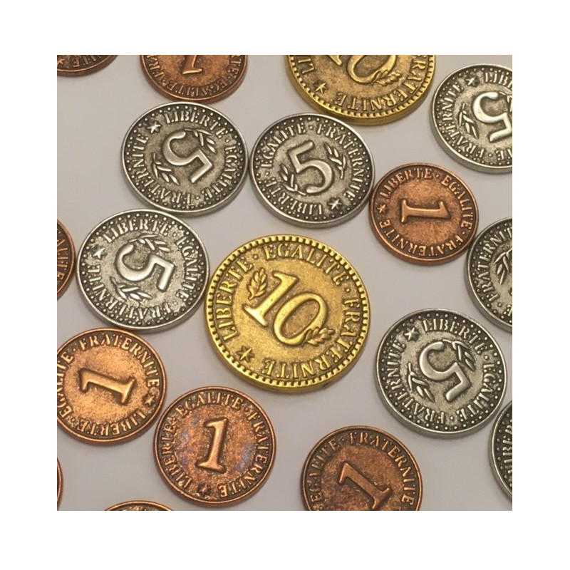 París Monedas metálicas
