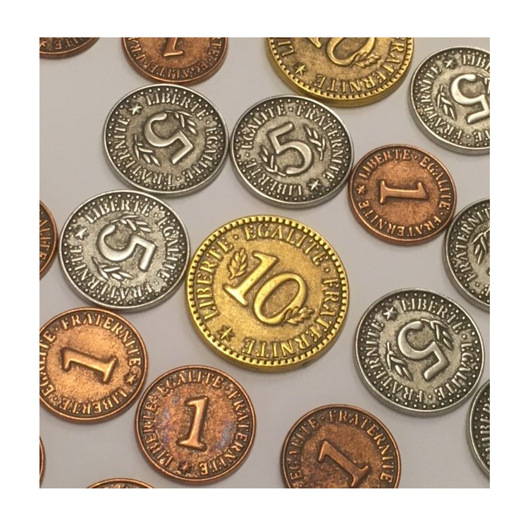 París Monedas metálicas