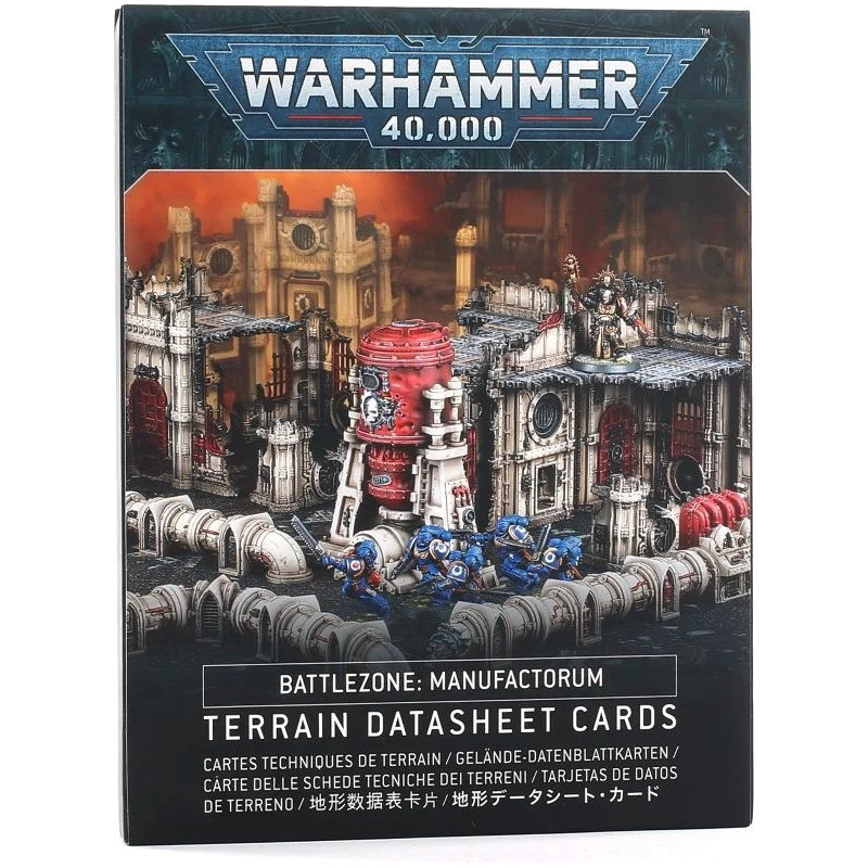 Battlezone: Manufactorum: Terrain Datasheet Cards (English)