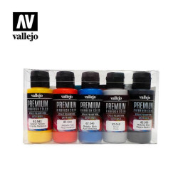Set de pinturas Premium: Colores Fluo (5)