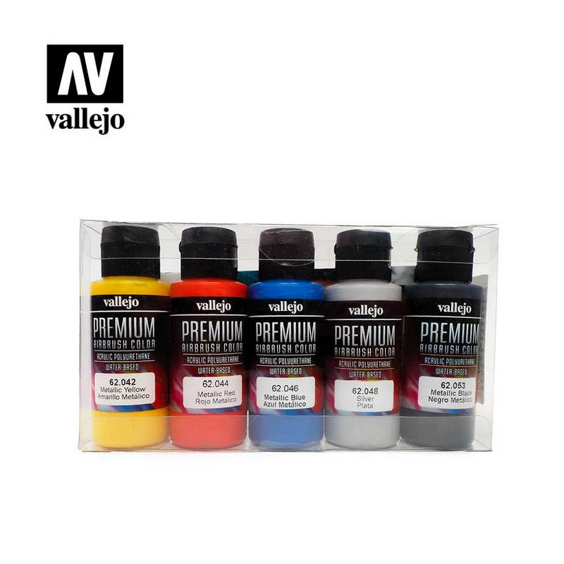Set de pinturas Premium: Colores Fluo (5)