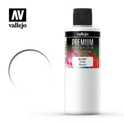 Premium Airbrush Color Blanco 200ml