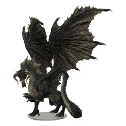 D&D Icons of the Realms: Adult Black Dragon