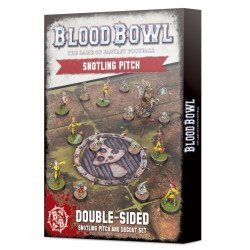 Blood Bowl: Double-sided Snotling Pitch and Dugout Set
