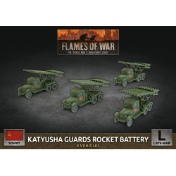 Katyusha Guards Rocket Battery (x4 Plastic)