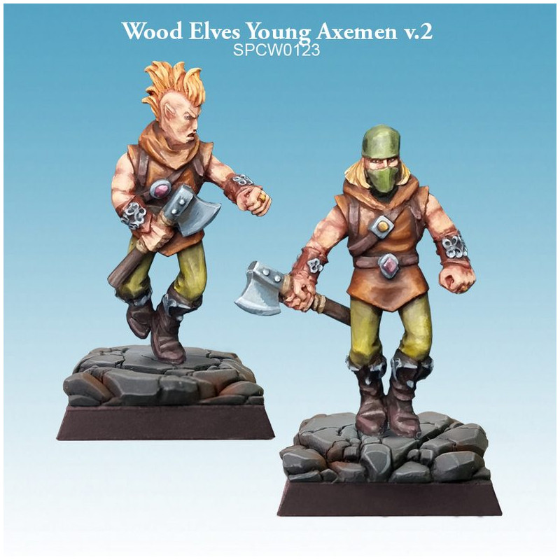 Wood Elves Young Axemen v.2
