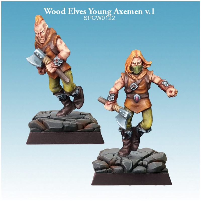 Wood Elves Young Axemen v.1